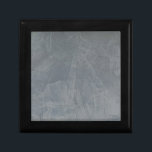 Slate Grey Venetian Plaster Jewelry Box<br><div class="desc">Slate Grey Venetian Plaster</div>