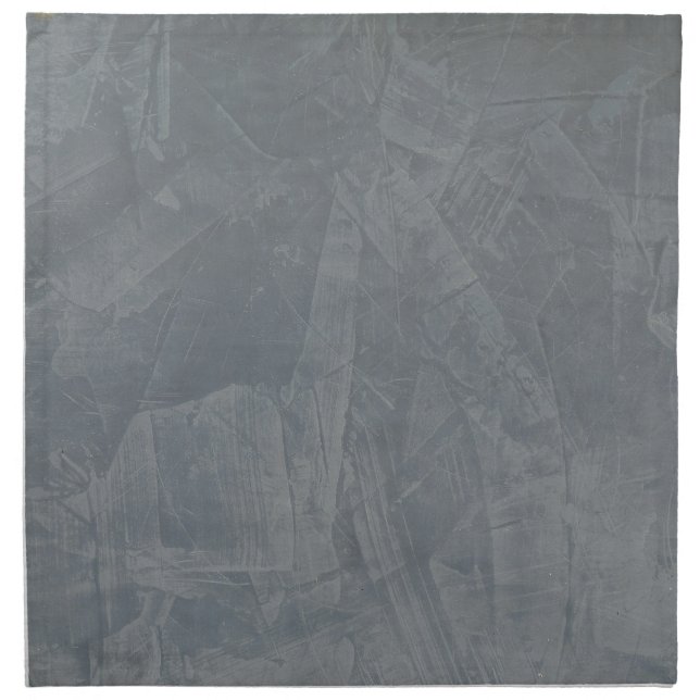 Slate Grey Venetian Plaster Napkin (Front)