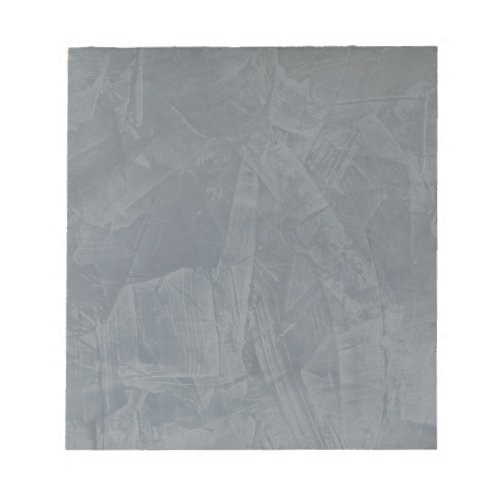 Slate Grey Venetian Plaster Notepad