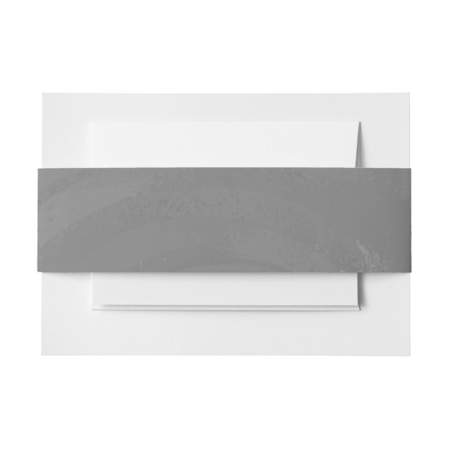 Slate Invitation Belly Band (Front Example)