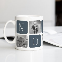 Slate | NONNO Grandfather Photo Collage Coffee Mug