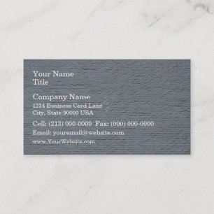 Slate Shingles Roof Tiles Business Card