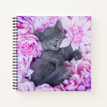 Slater Purple Floral Notebook