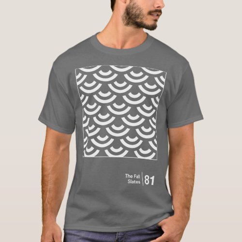 Slates Minimal Style Graphic Artwork Design T_Shirt