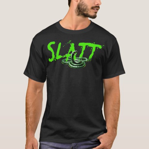 Slatt With Snake Slime Love All The Time  T_Shirt