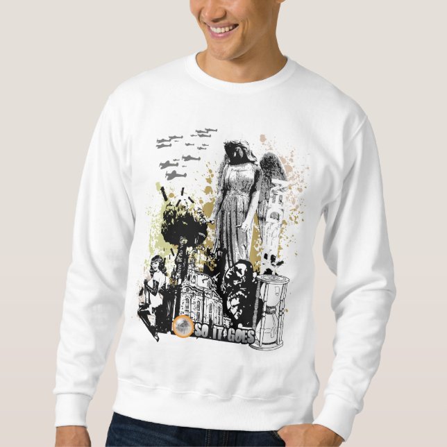 Slaughterhouse Five Vector Art Sweatshirt (Front)