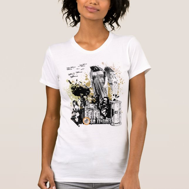 Slaughterhouse Five Vector Art T-Shirt (Front)