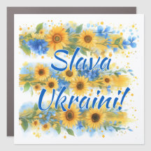 Slava Ukraini!  