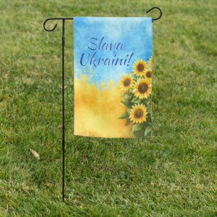 Slava Ukraini! Garden Flag