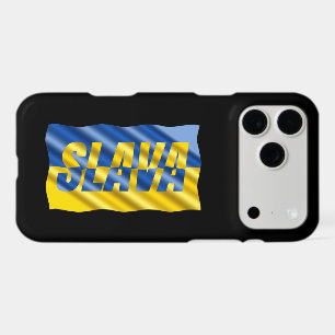 Slava Ukraini Glory to Ukraine peace anti war iPhone 17 Pro Max Case