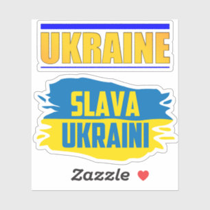 Slava Ukraini, Glory to Ukraine Sticker