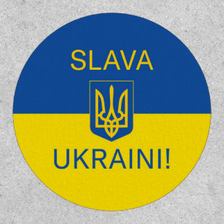 Slava Ukraini glory Ukraine war peace symbol patri Patch