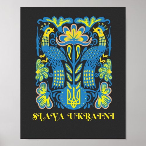 Slava Ukraini Poster