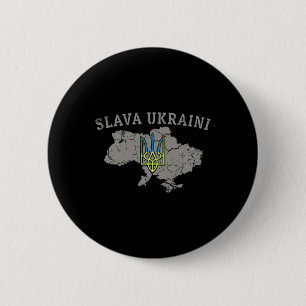 Slava Ukraini Shirt Ukraine Military Ukrainian Tri Button