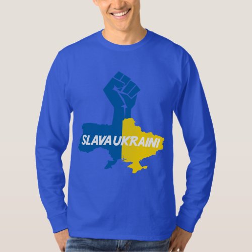 Slava Ukraini solidarity T_shirt