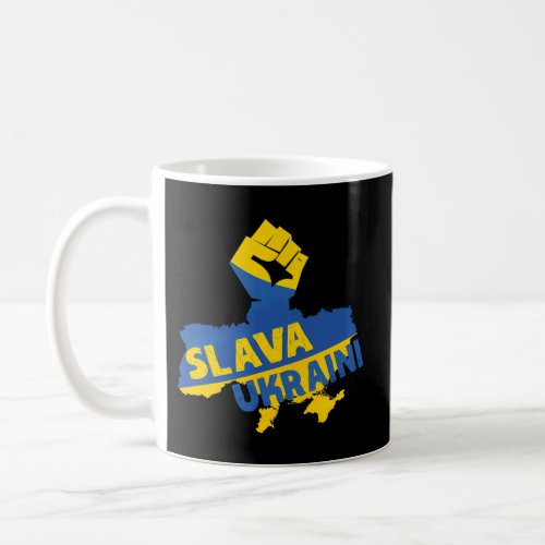 Slava Ukraini Ukraine Support Ukraine Flag Pride Coffee Mug