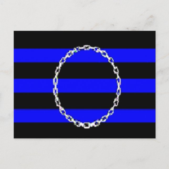 Slave Pride Flag Postcard (Front)