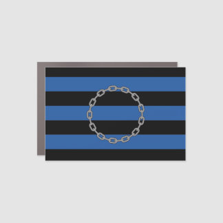 Slave Pride House Flag Car Magnet