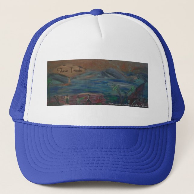 slave trade trucker hat (Front)