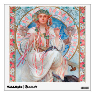 Slavia, Mucha Wall Decal