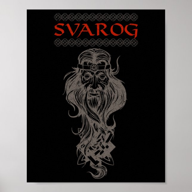 Slavic Celestial Being Craftsmanship Pagan Slavs P Poster (Front)