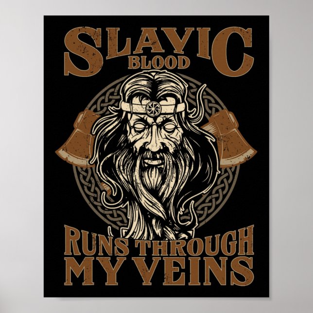 Slavic Celestial Being Craftsmanship Pagan Slavs P Poster (Front)