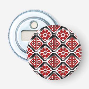 Slavic Ethnic Embroidery, Balkan Traditional Bottle Opener