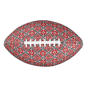Slavic Ethnic Embroidery, Balkan Traditional Football