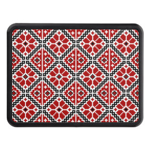 Slavic Ethnic Embroidery, Balkan Traditional Hitch Cover