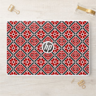Slavic Ethnic Embroidery, Balkan Traditional HP Laptop Skin