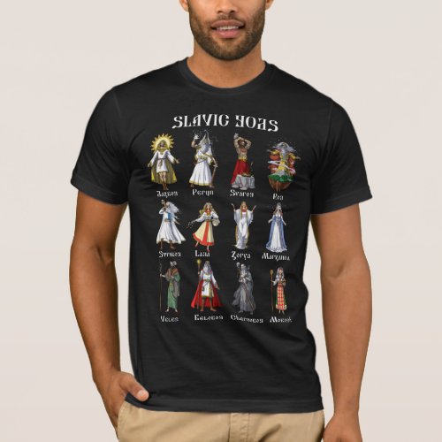 Slavic Mythology Gods T_Shirt