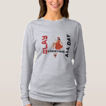 Slay All Day Christmas Shirt
