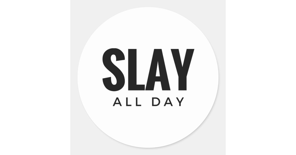 Slaying Definition | Sticker