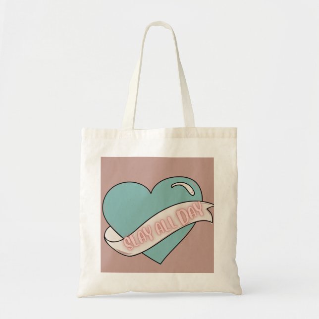 Slay All Day Tote Bag (Creator's Choice) (Front)