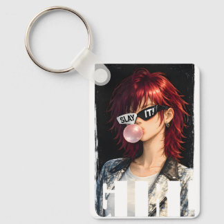 SLAY IT! – Bubble-gum Rebel Collection Keychain