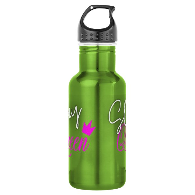 Slay Queen  Stainless Steel Water Bottle (Front)