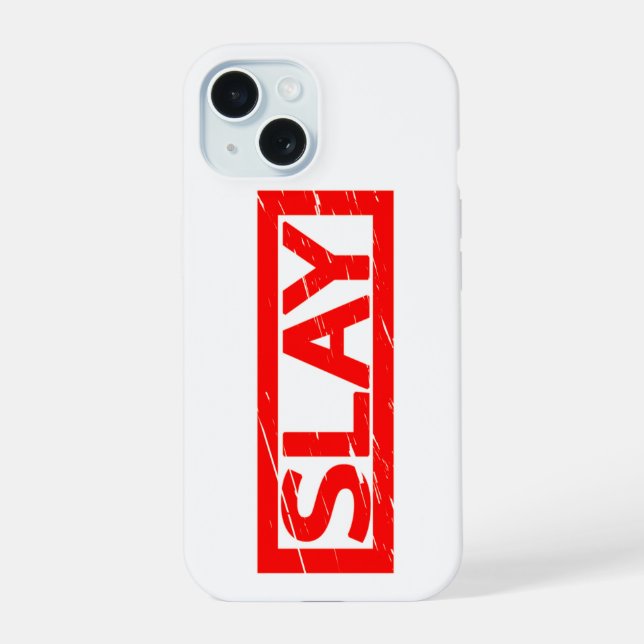 Slay Stamp Iphone Case (Back)