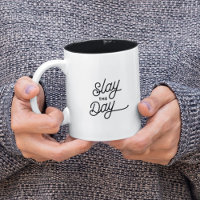 SLAY THE DAY Fun Modern Motivational Typography