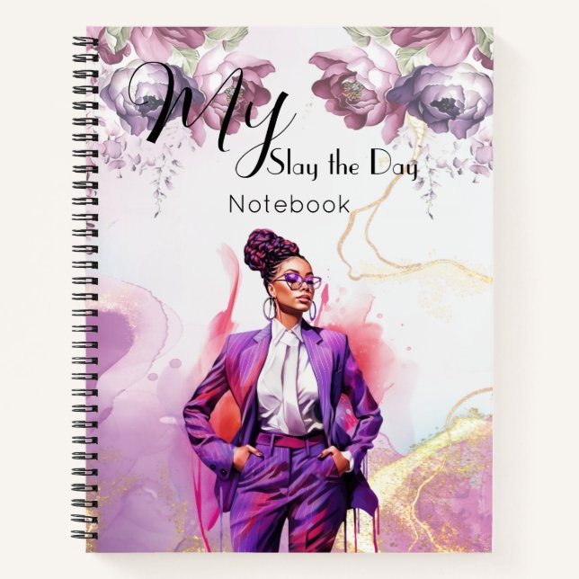 Slay the Day - Motivational Journal (Front)