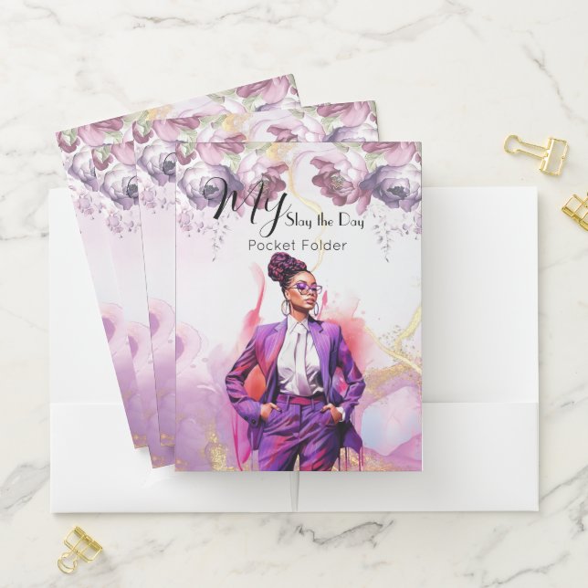 Slay the Day  Pocket Folder (In Situ)