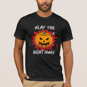 Slay the Night Away Black T-Shirt