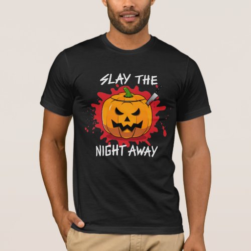 Slay the Night Away Black T_Shirt