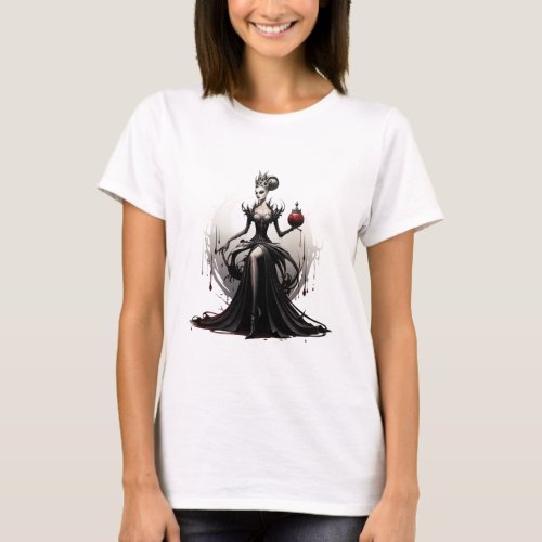 Slay the Style Game Queen in Halloween T T_Shirt