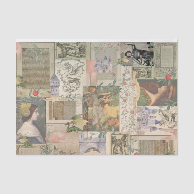 Slay Your Own Dragon Tissue Paper (Front)