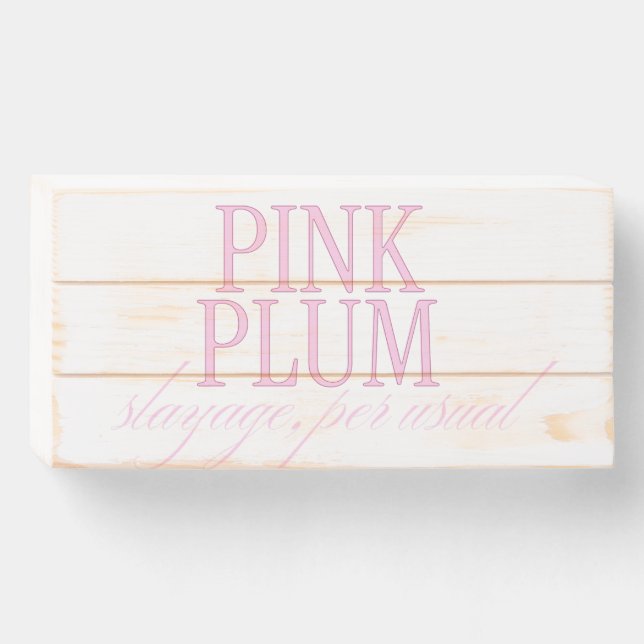 Slayage Wood Box (Front Horizontal)