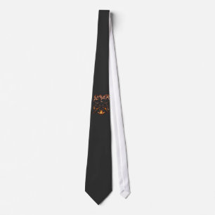 Slayer Flame Sigil Tee Neck Tie