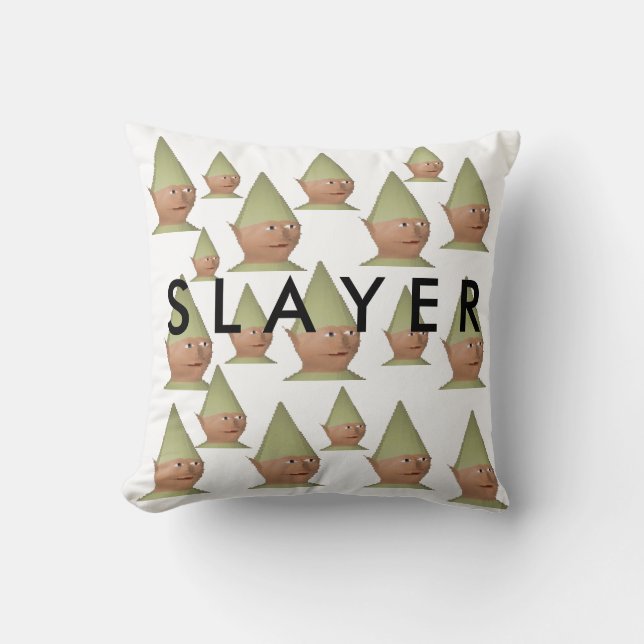 slayer meme pillow (Front)