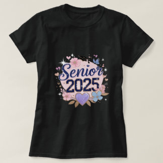 Slayin' Senior 2025 – Cute Graduation Shirt 