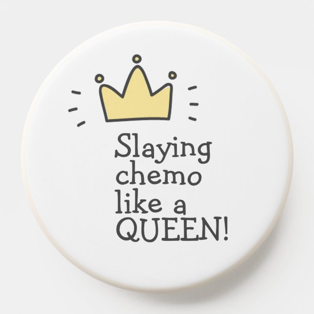 Slaying Chemo Like a Queen! Fighting Cancer PopSocket (Popsocket)