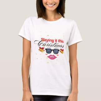 Slaying It This Christmas Women & Boss Lady T-Shirt